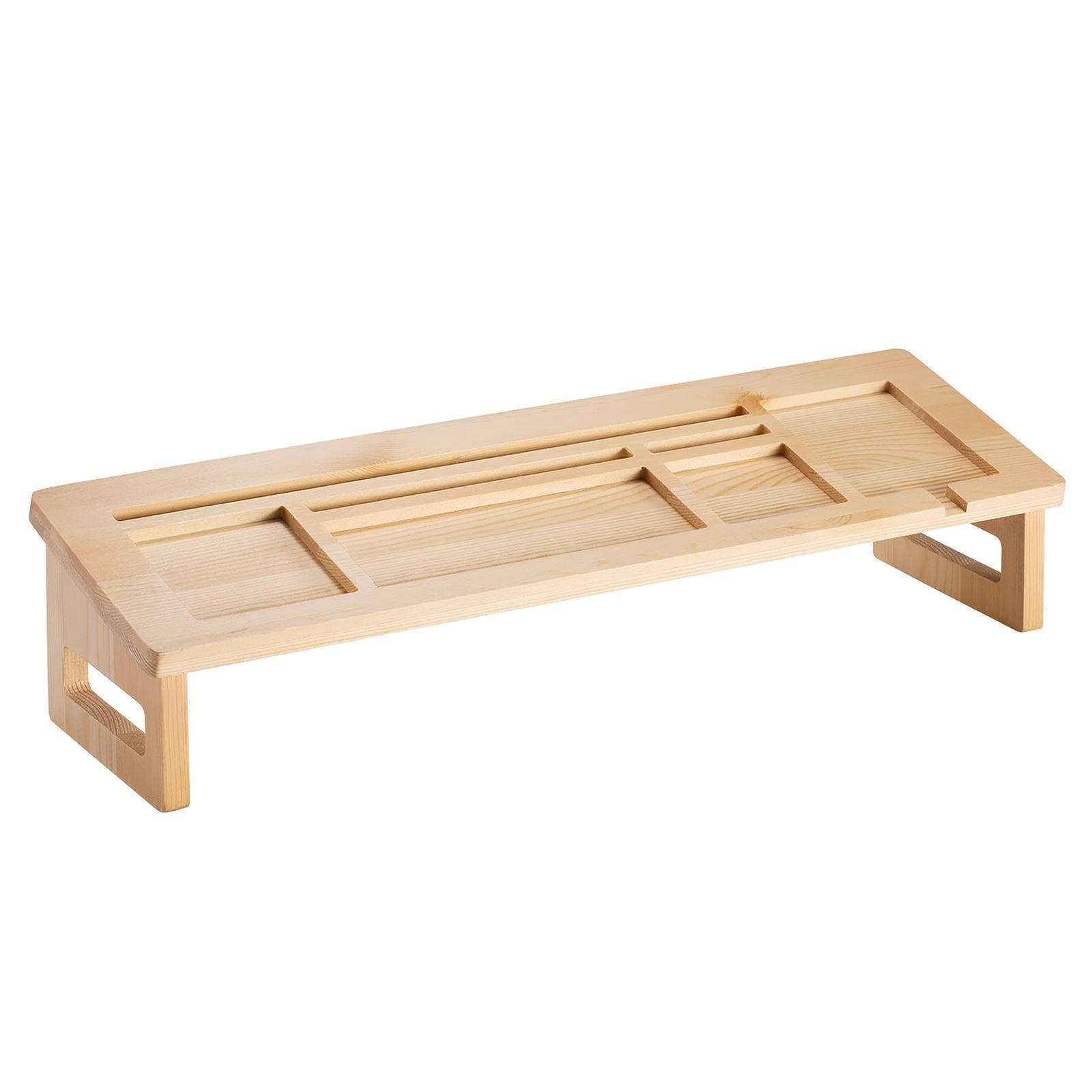 SCHREIBTISCH ORGANIZER ALCUDIA - Naturfarben, Holz (12/49/15cm) - CARO-Möbel