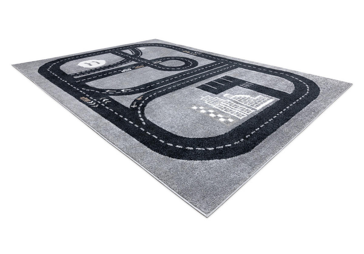 TEPPICH Fun 120/170 cm - Grau, Textil (120/170cm) - rugsX