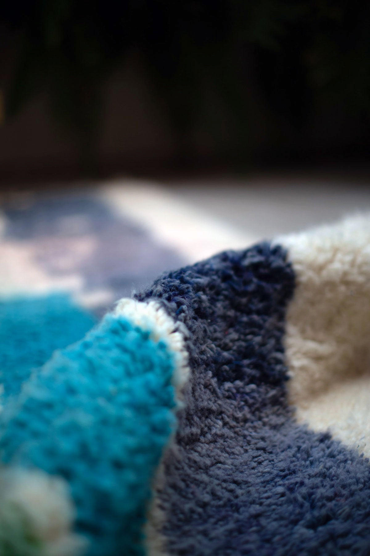 BERBERTEPPICH marokkanisch aus Bled-Wolle mehrfarbig - Multicolor, Naturmaterialien (250/350cm) - AFK Living