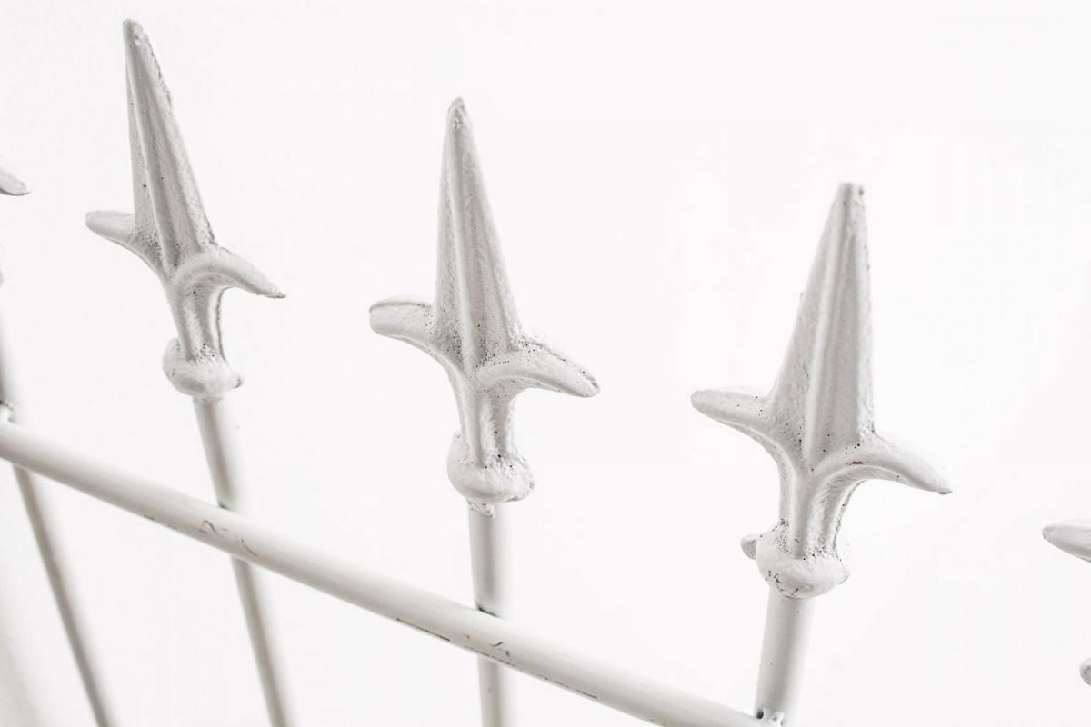 RANKGITTER Metall Weiß - Weiß, Metall (50/100/0.7cm) - CLP