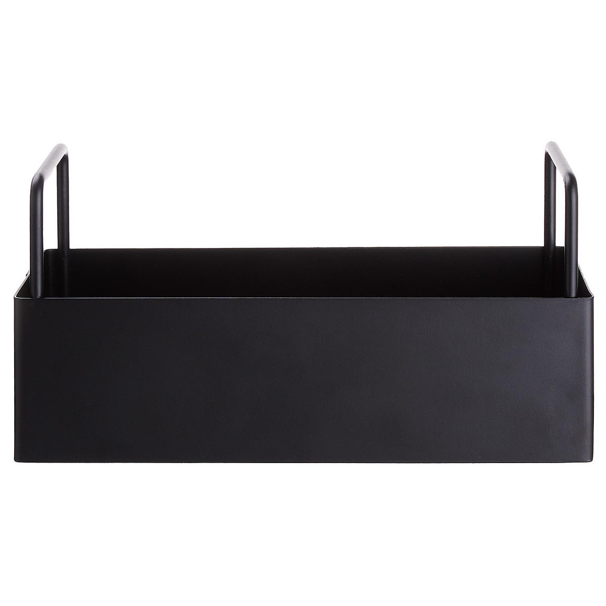 UTENSILIENBEHÄLTER Sideline - Schwarz, Metall (25/12/9cm) - Butlers