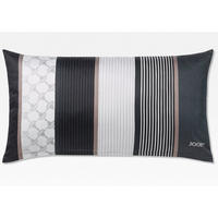 KISSENHÜLLE CORNFLOWER STRIPES 4069 DEEP STONE - 99 - Schwarz, Textil (40/80cm) - Joop!