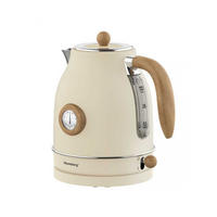 WASSERKOCHER ELEKTRISCH Creme 15.5/15.5/24 cm 64692 - Creme, Metall (15.5/24/15.5cm) - Klausberg 