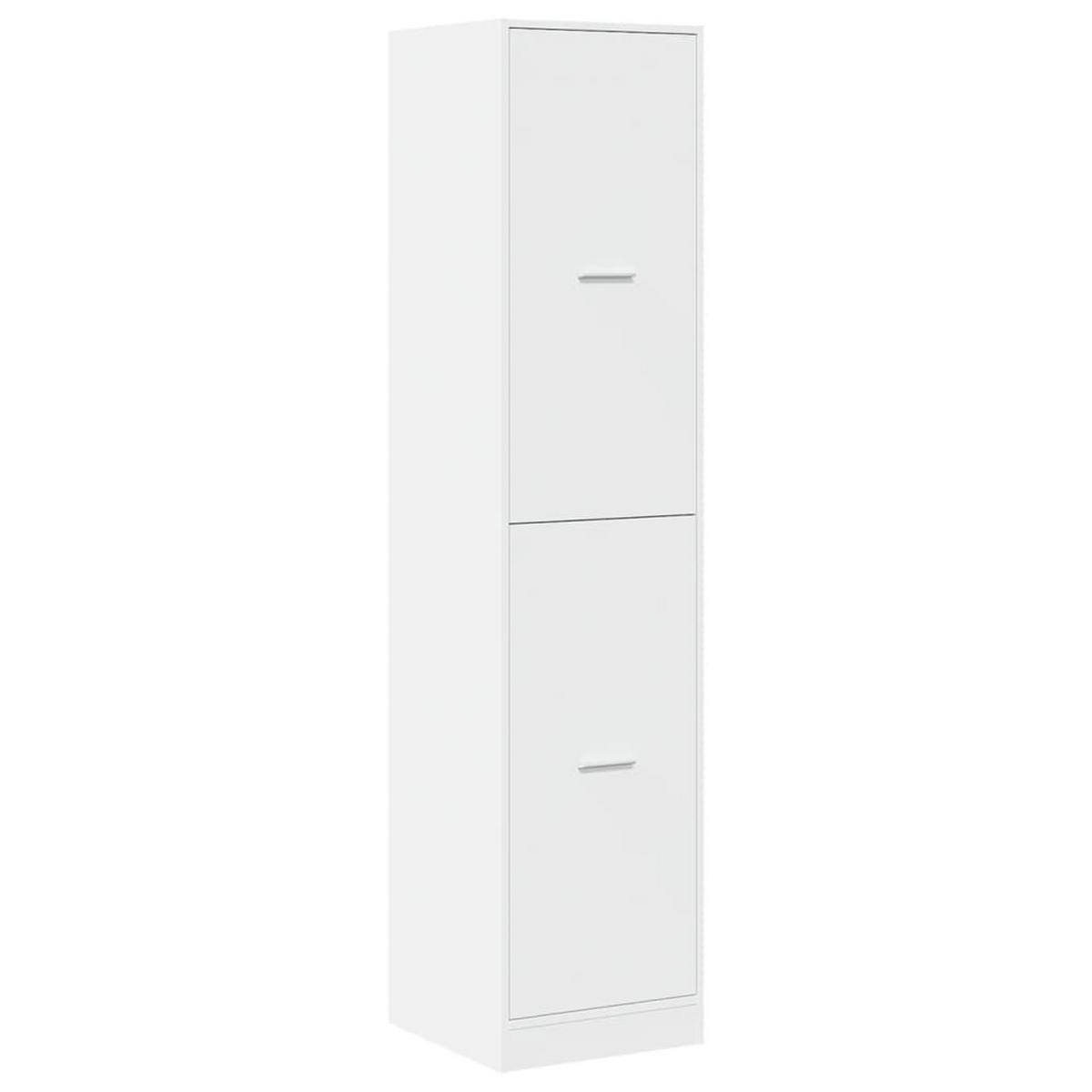 APOTHEKERSCHRANK Weiss 40/41/174,5 Cm Holzwerkstoff - Weiß, Holzwerkstoff (41/174.5/40cm) - vidaXL