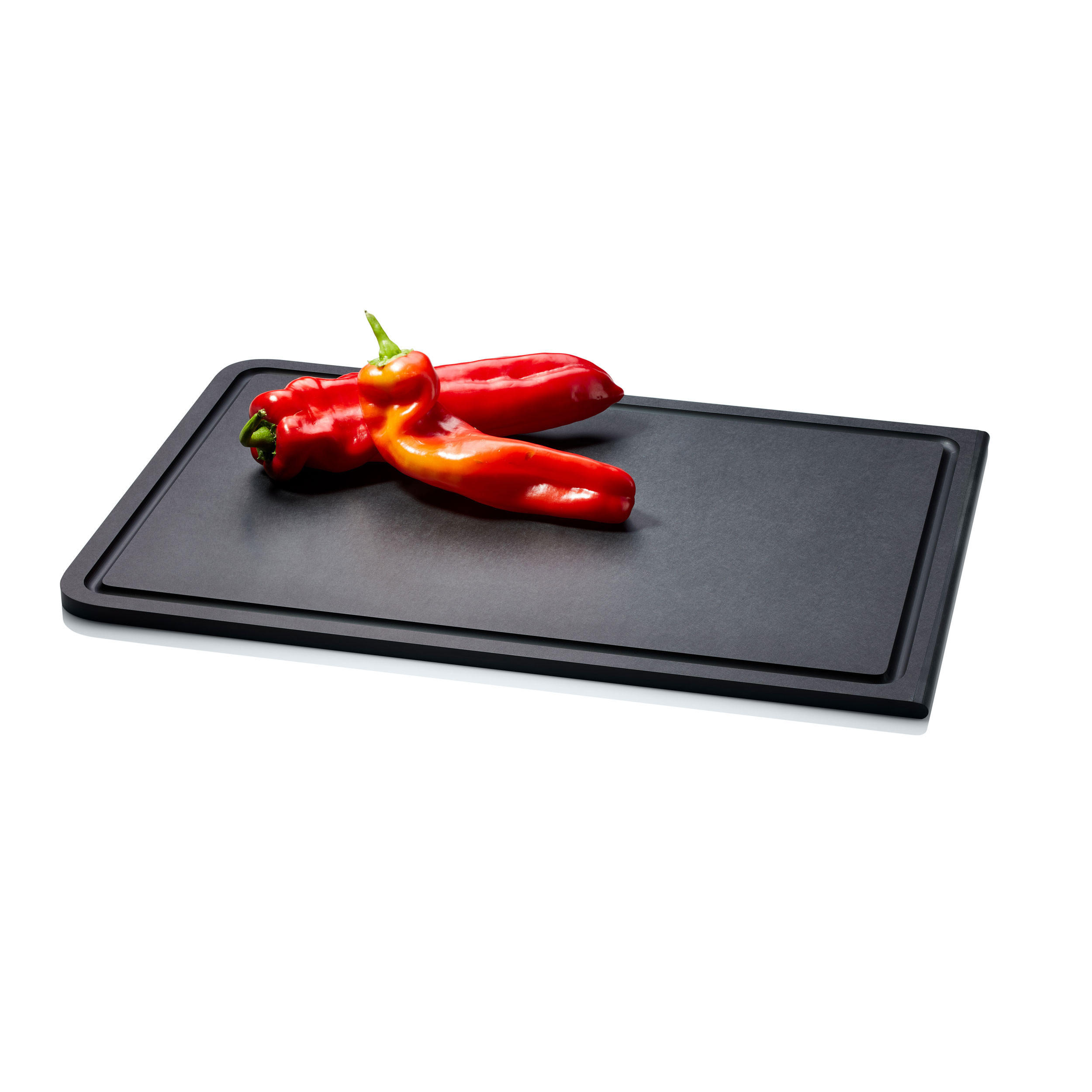TRANCHIERBRETT Duracore, Schwarz, 44 x 29.8 cm - Schwarz, Holz (45/30cm) - Continenta
