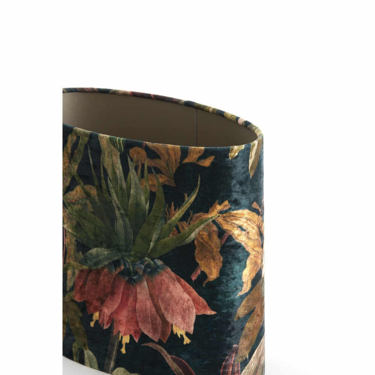 LAMPENSCHIRM Passion Grün 30/15/25 cm - Grün, Textil (30/15/25cm) - Light & Living