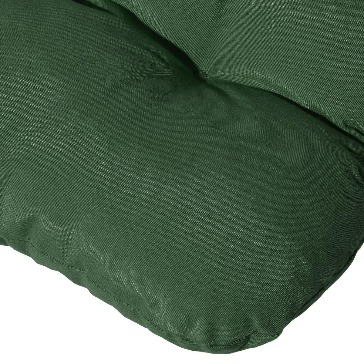 HOCHLEHNERAUFLAGE Flair HL 120/50/8cm Dunkelgrün - Dunkelgrün, Textil (50/8/120cm) - Beautissu 