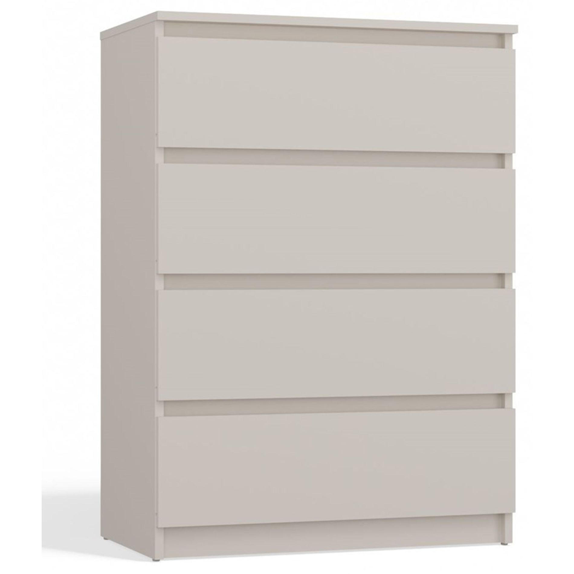 KOMMODE Malwa greige, 97 x 70 x 40 cm - Kaschmir, Holzwerkstoff (70/97/40cm) - Selsey