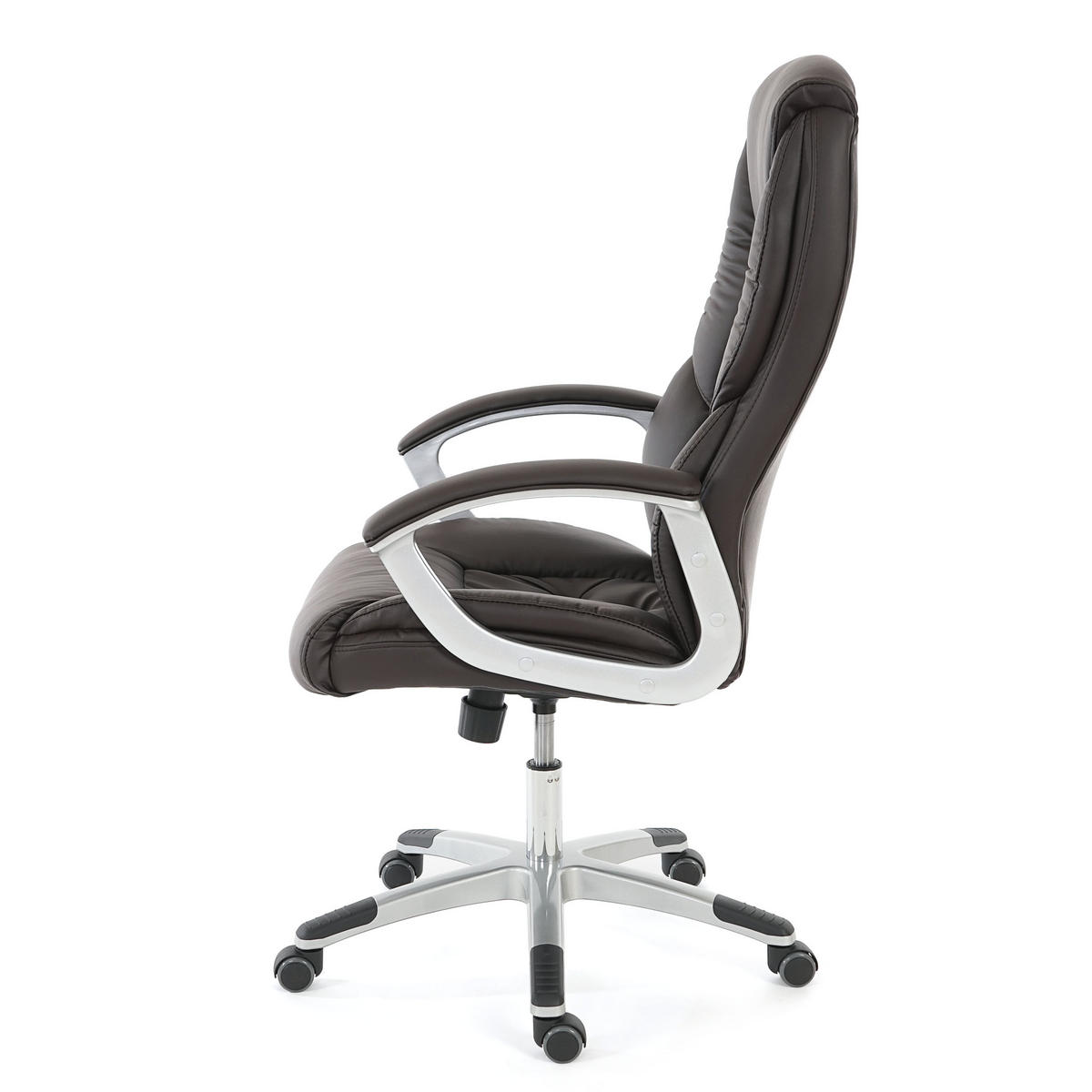PROFI-BÜROSTUHL XXL Braun - Braun, Textil (68/125/77cm) - MCW