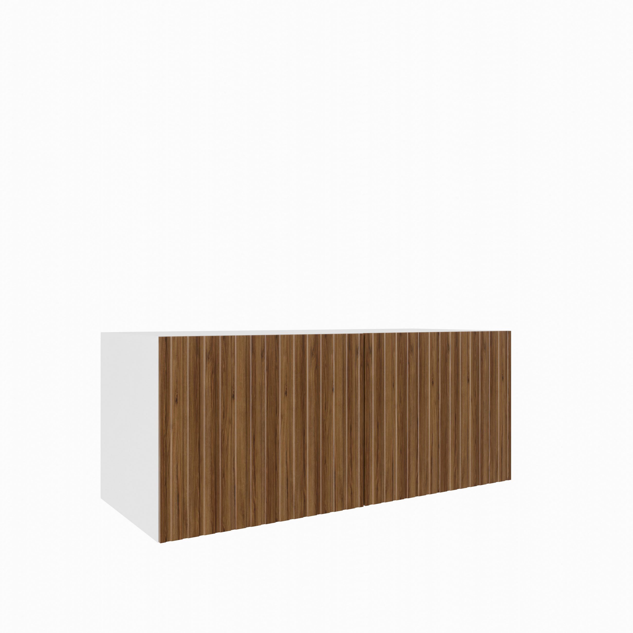 Margaret Hadas24 Tv-Schrank Weiß, Braun 100x40x41 cm