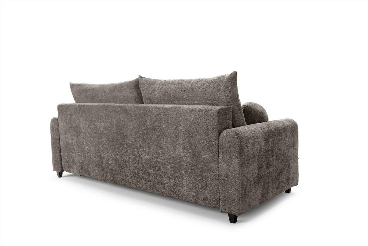 SCHLAFSOFA Giana - Braun, Holzwerkstoff/Textil (230/100/100cm) - Fun Möbel