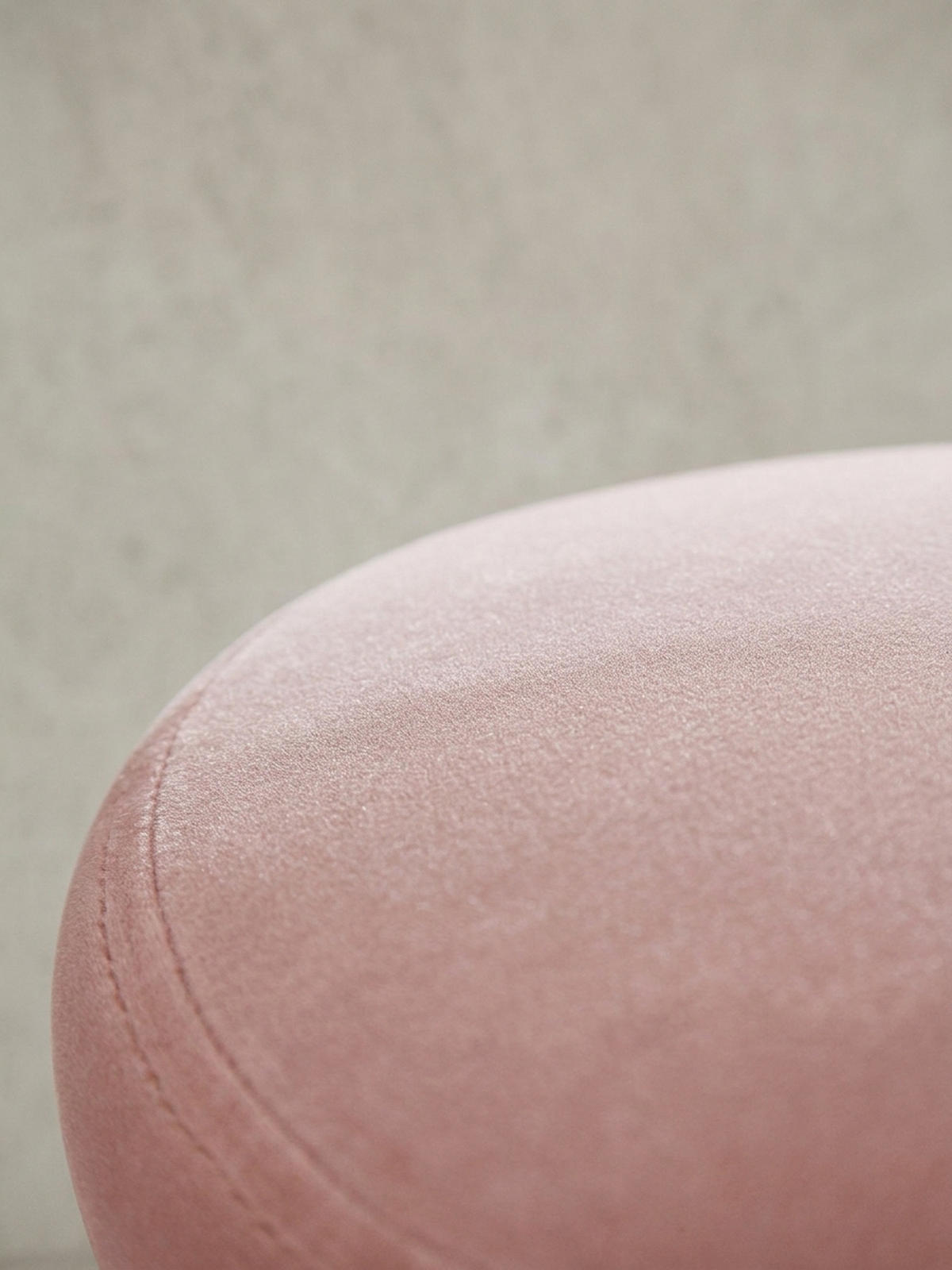 BARHOCKER Höhenverstellbar Eisen Samt Drehbar CAMPANIA, Rosa 40x40x79 cm - Pink/Schwarz, Textil/Metall (40/79/40cm) - KADIMA DESIGN