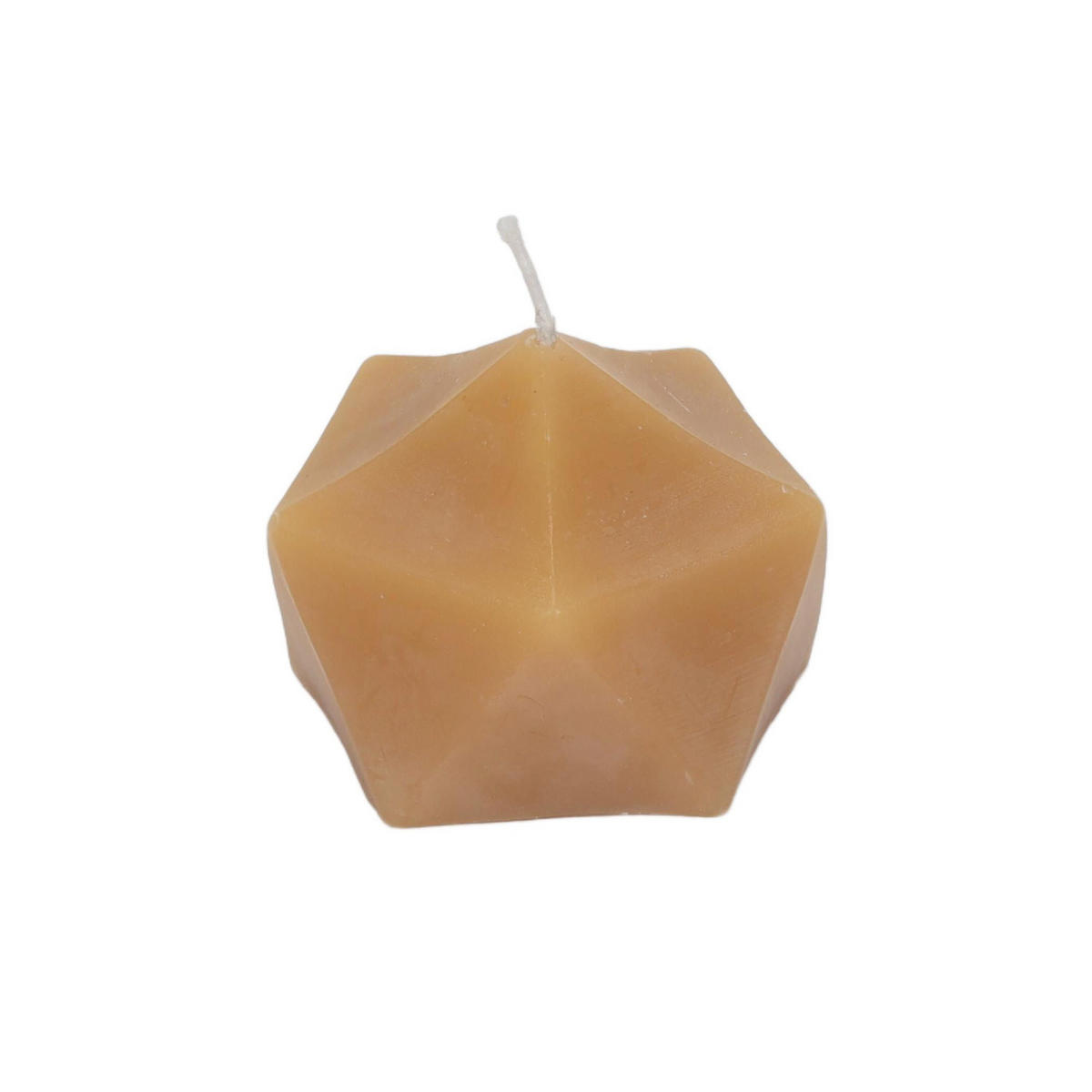 DEKO-KERZE Origami-Form Arty 7/7/5 cm - Rosa, Paraffin (7/5/7cm) - Homea