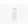 DUSCHKABINE Victoria 135x195 cm Schiebetür Weiß - Weiß, Glas (1/135/195cm) -  Glaswerk Westfalen