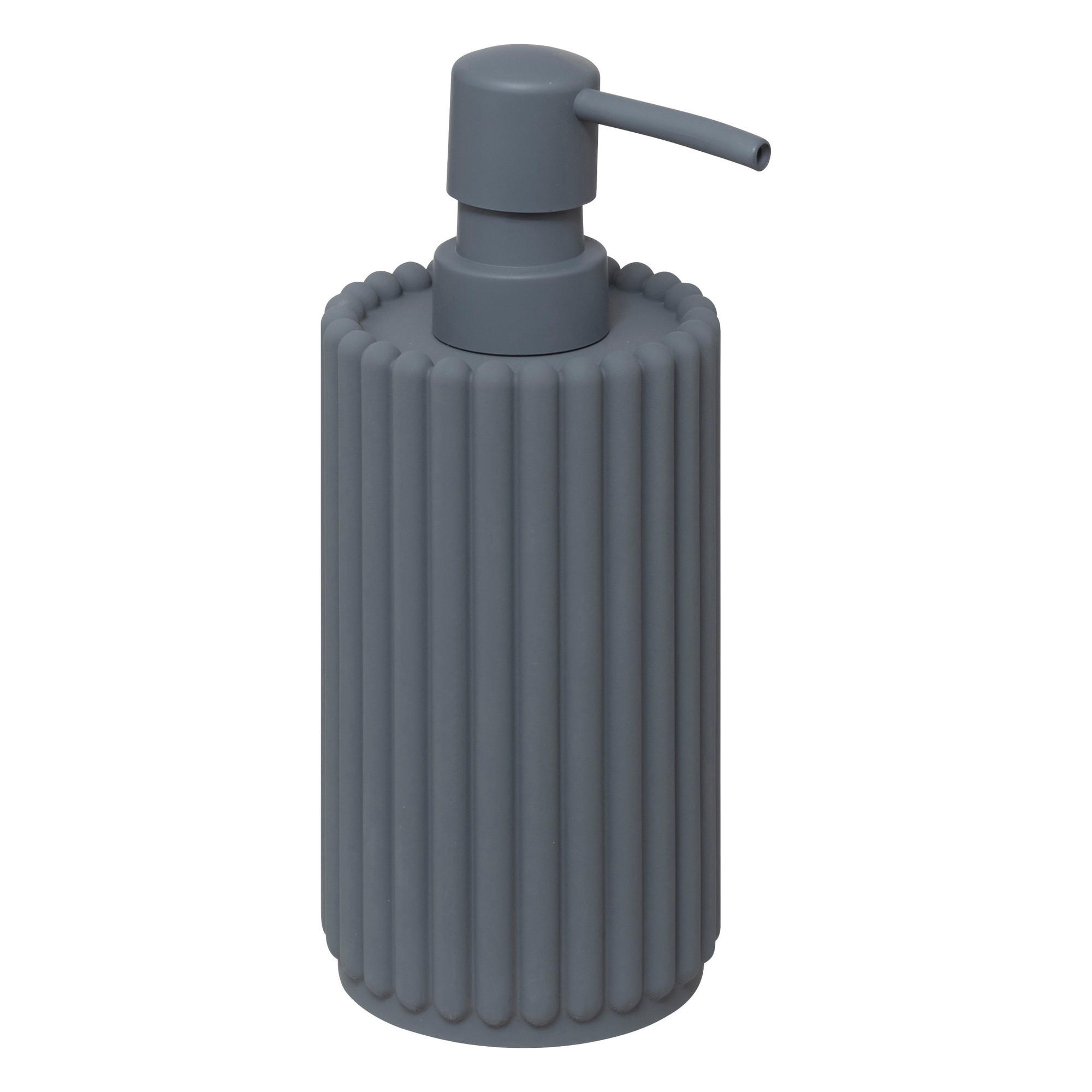 SEIFENSPENDER Bonbon 350 ml 7,3/7,3/18,5 cm - Grau, Kunststoff (7.3/18.5/7.3cm) - 5five Simply Smart