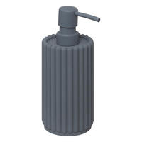 SEIFENSPENDER Bonbon 350 ml 7,3/7,3/18,5 cm - Grau, Kunststoff (7.3/18.5/7.3cm) - 5five Simply Smart