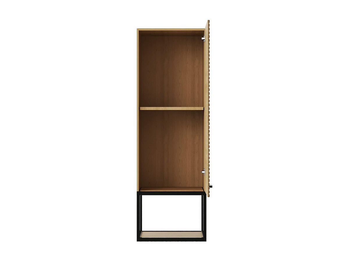 BADSCHRANK - 35 cm x 30 cm - Holz, Platte - Naturfarben Hell - SARONE - Naturfarben, Holz (35/104/30cm) - Vente-Unique