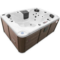 WHIRLPOOL Calgary UV Whirlpool - Weiß Hochglanz/Weiß, Kunststoff (150/78/213cm) - Canadian Spa Company
