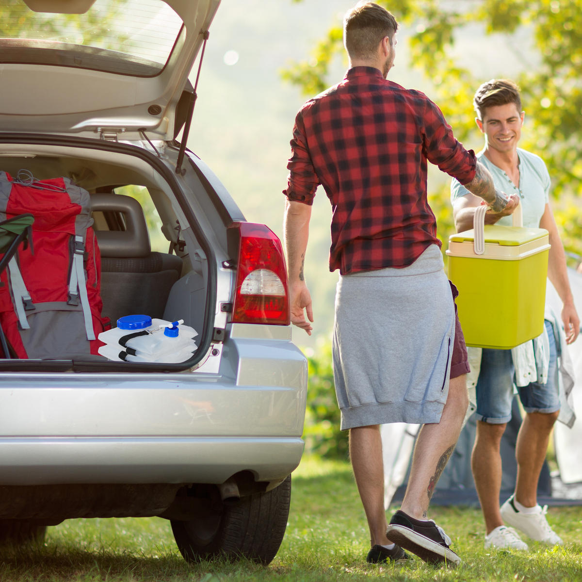 SKLADACÍ kanister 15 l - priehľadné, textil/plast (15L) - Relaxdays