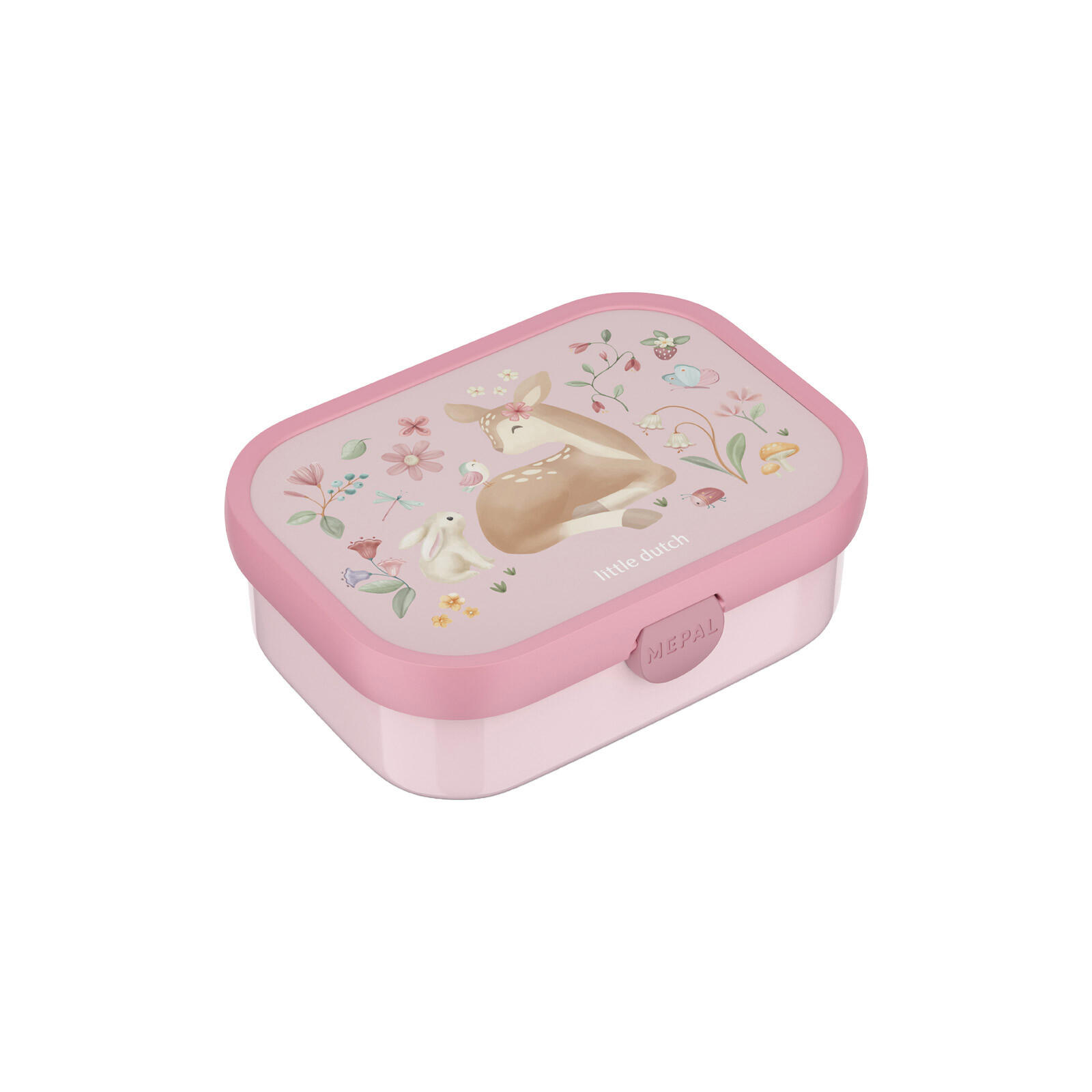 BROTDOSE Campus (2025) Fairy Garden 750 ml - Pink/Rosa, Kunststoff (13.2/6.1/17.8cm) - Mepal
