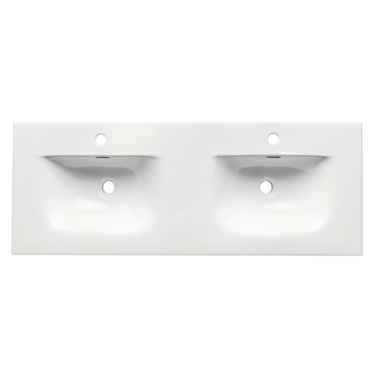 DOPPELWASCHTISCH 120.4cm Sanae Sandbeige - Beige, Holzwerkstoff (120.4/57/46cm) - Petits-meubles