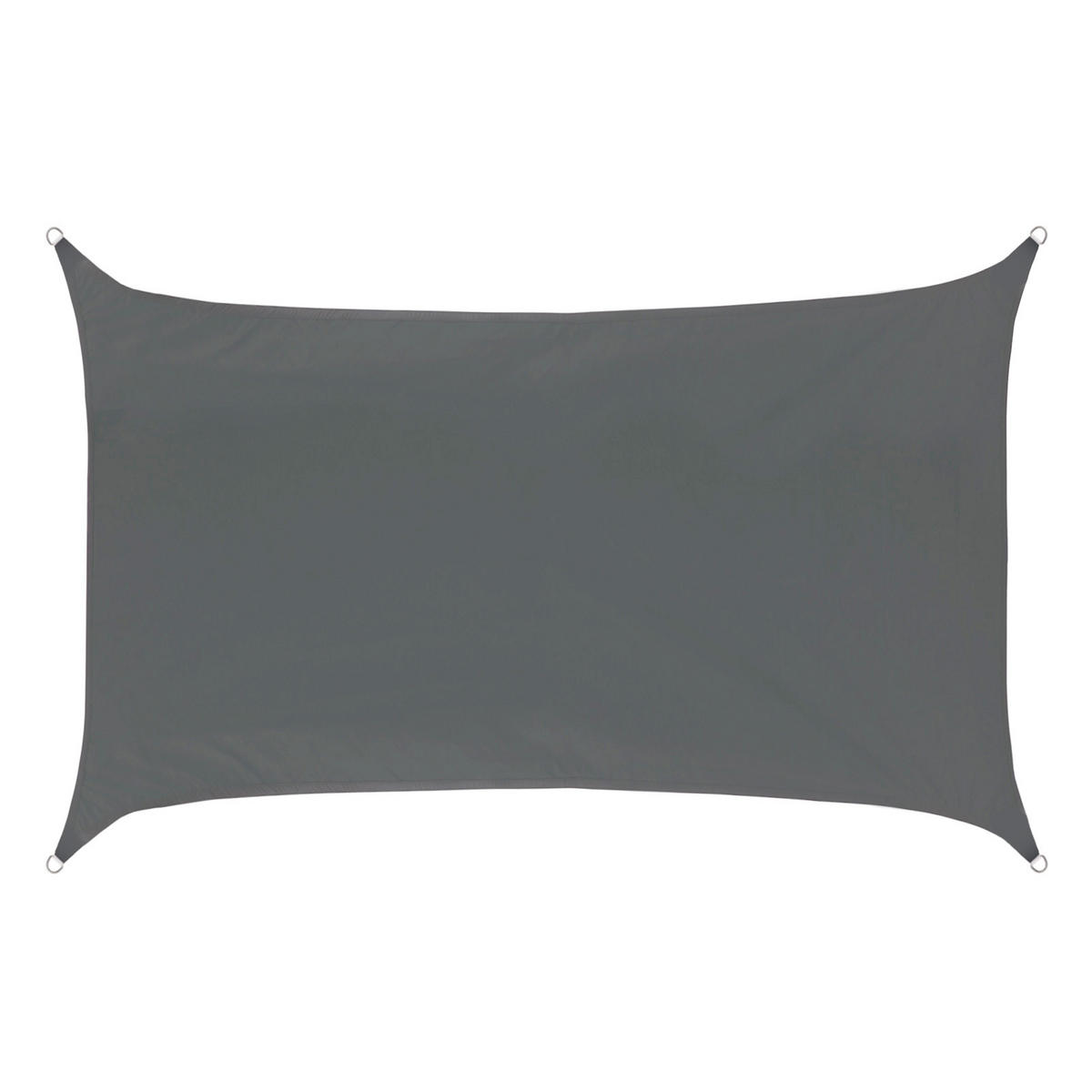 SONNENSEGEL Rechteckig 3x5m - Dunkelgrau, Textil (500/300cm) - SVITA