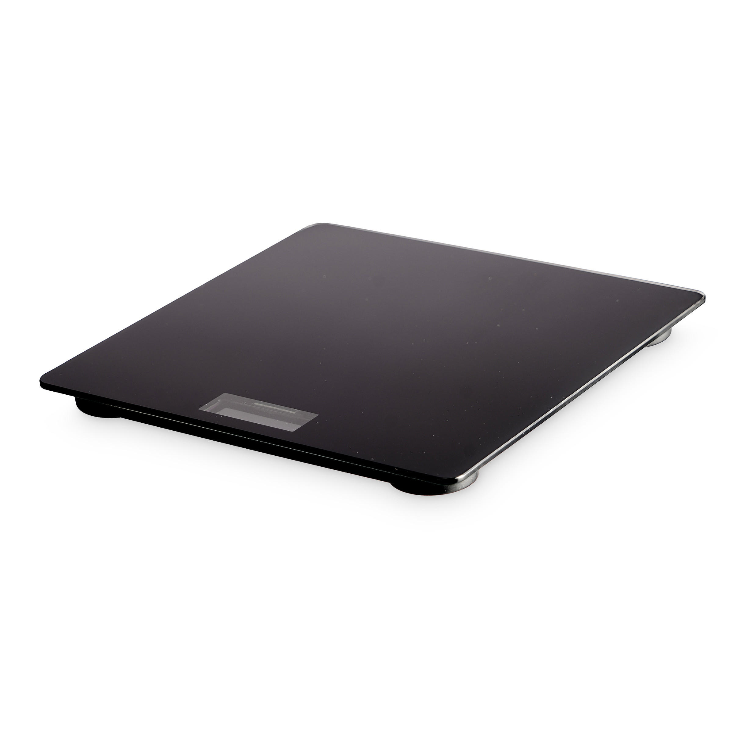 PERSONENWAAGE bis 150 kg - Schwarz, Glas (26/26/2cm) - Berilo