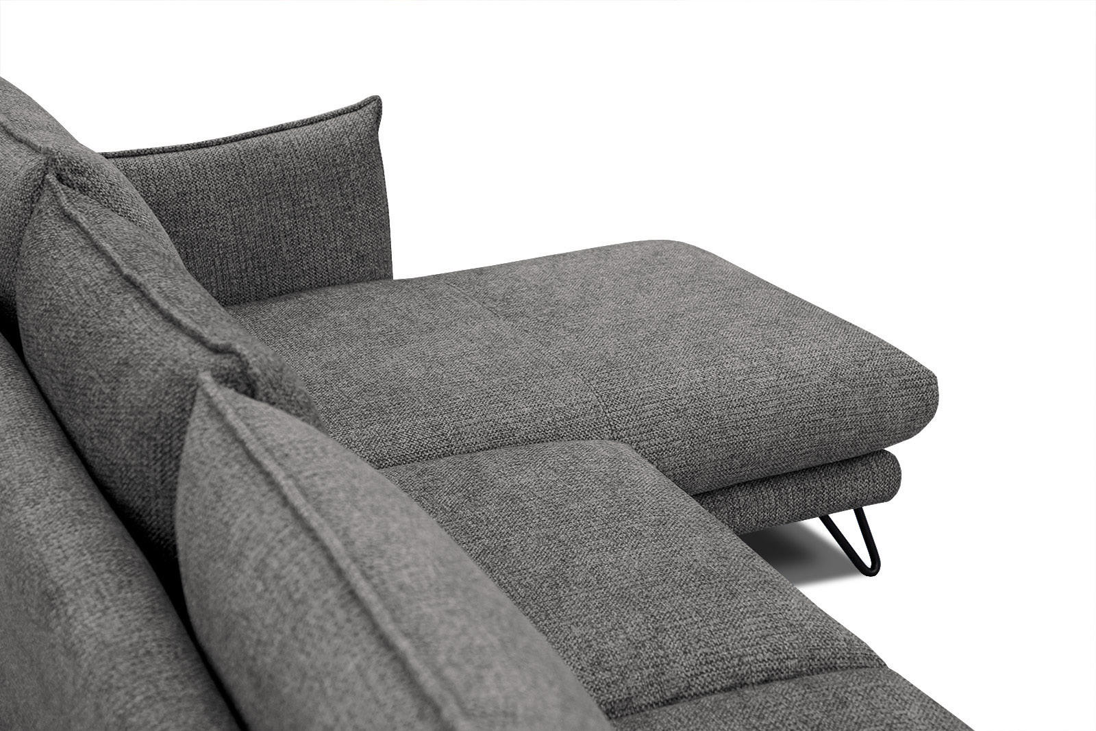 Wozimo Ecksofa Anthrazit 269x158 cm