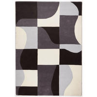 HANDTUFTTEPPICH Hawai 70x140 cm - Grau, Textil (70/140cm) - THEKO