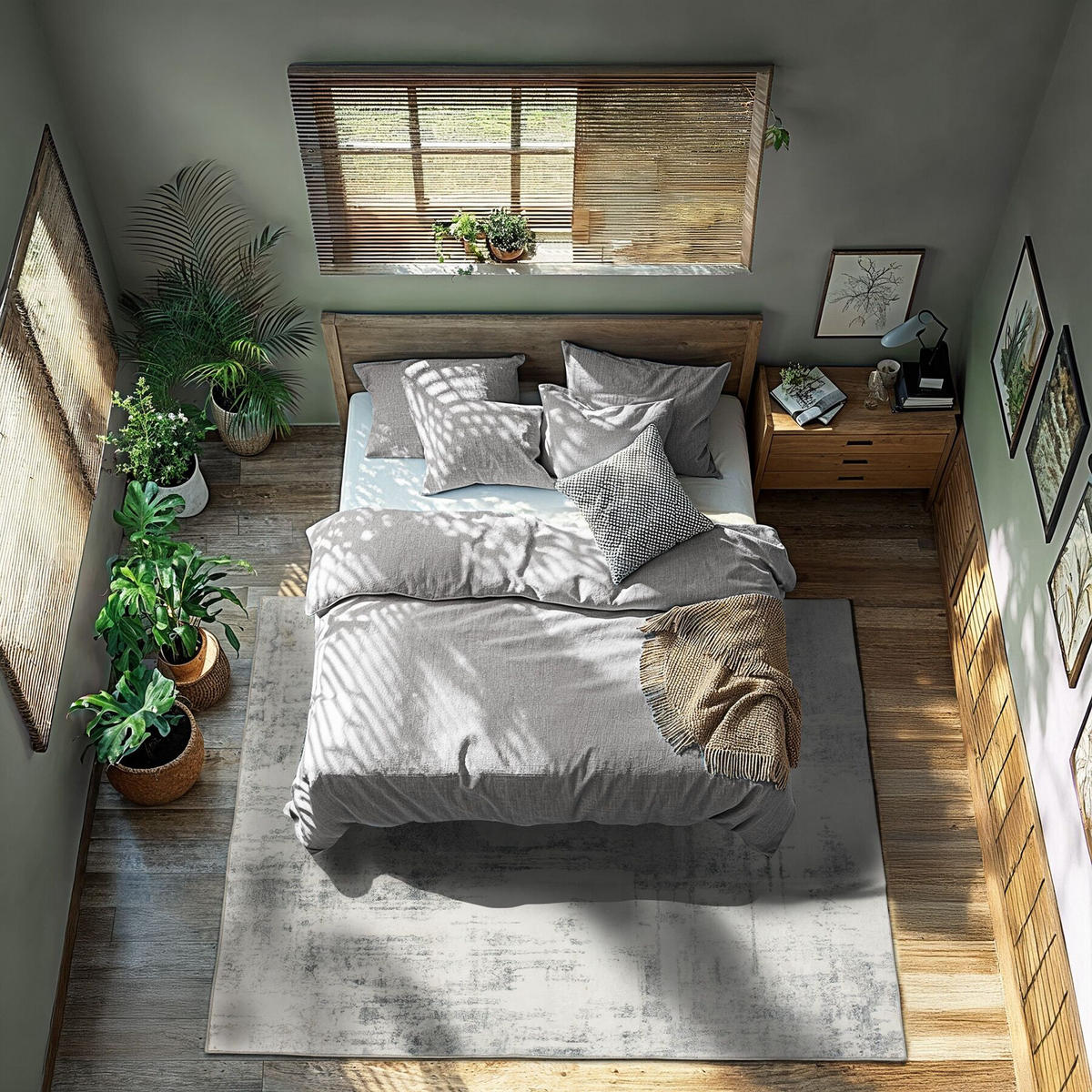 TEPPICH Vintage Design Nadira,rutschfeste Unterseite,beige/grau - Beige/Grau, Textil (160/230cm) - tectake