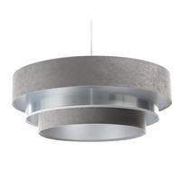 HÄNGELEUCHTE Grau 60/20 cm - Grau, Kunststoff (60/1.5/20cm) - ONZENO