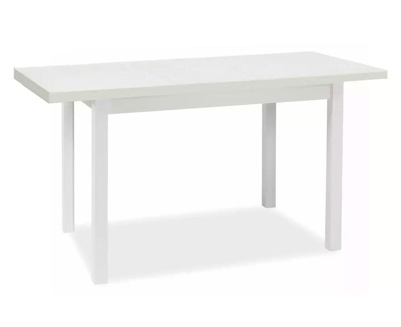 ESSTISCH Adam Weiß 120-160 / 68 / 75cm - Weiß, Holz/Holzwerkstoff (68/160/75cm) - Feldmann-Wohnen