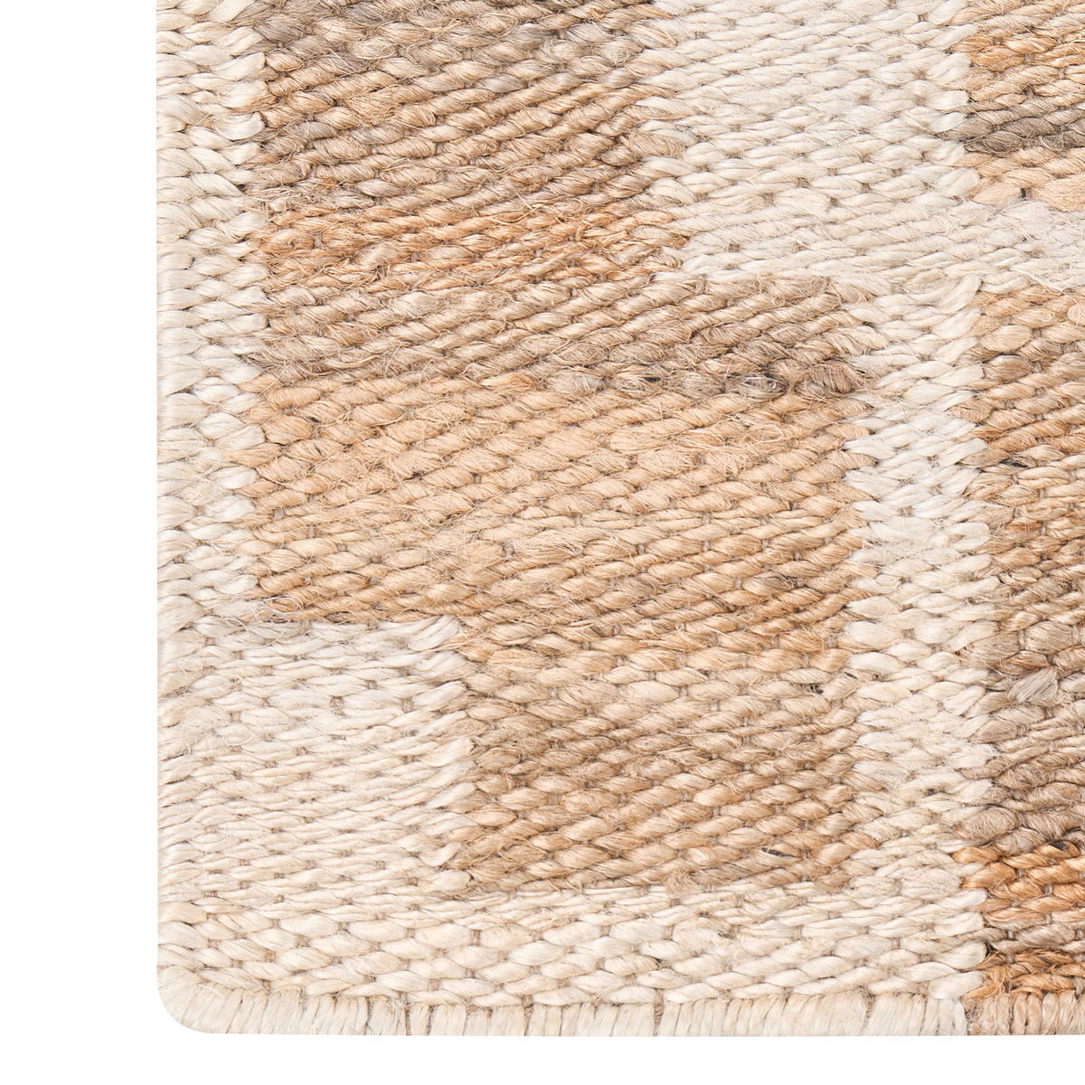 TEPPICH Hellbeige 80/300 cm Jute Gondia - Beige, Textil (80/300cm) - Beliani