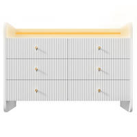ANRICHTE Weiß 120/40/75 cm - Weiß, Holz (120/75/40cm) - PANGIVO