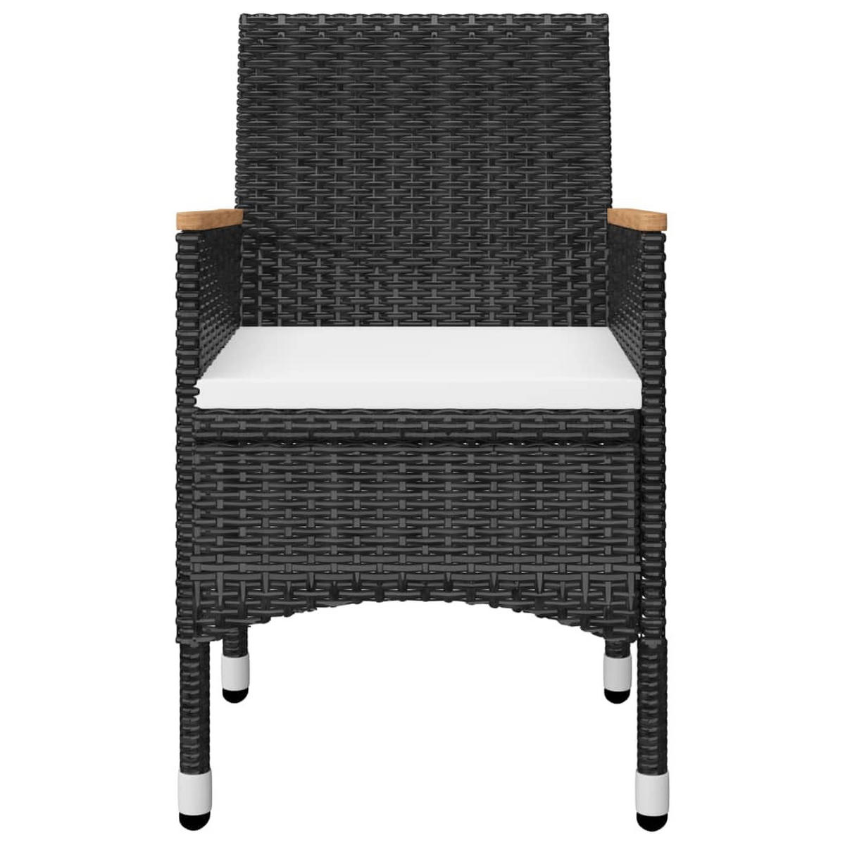 GARTENSET Yalowitz 3-teilig - Schwarz, Metall - Nettlife