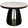 ESSTISCH Diciffy ausziehbar Greige/Schwarz, 100 x 140 x 100 cm - Taupe/Schwarz, Holzwerkstoff (100/100/74.5cm) - Selsey