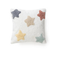KISSENBEZUG Stars Multicolor 45x45 cm - Multicolor, Textil (45/45cm) - Lytte