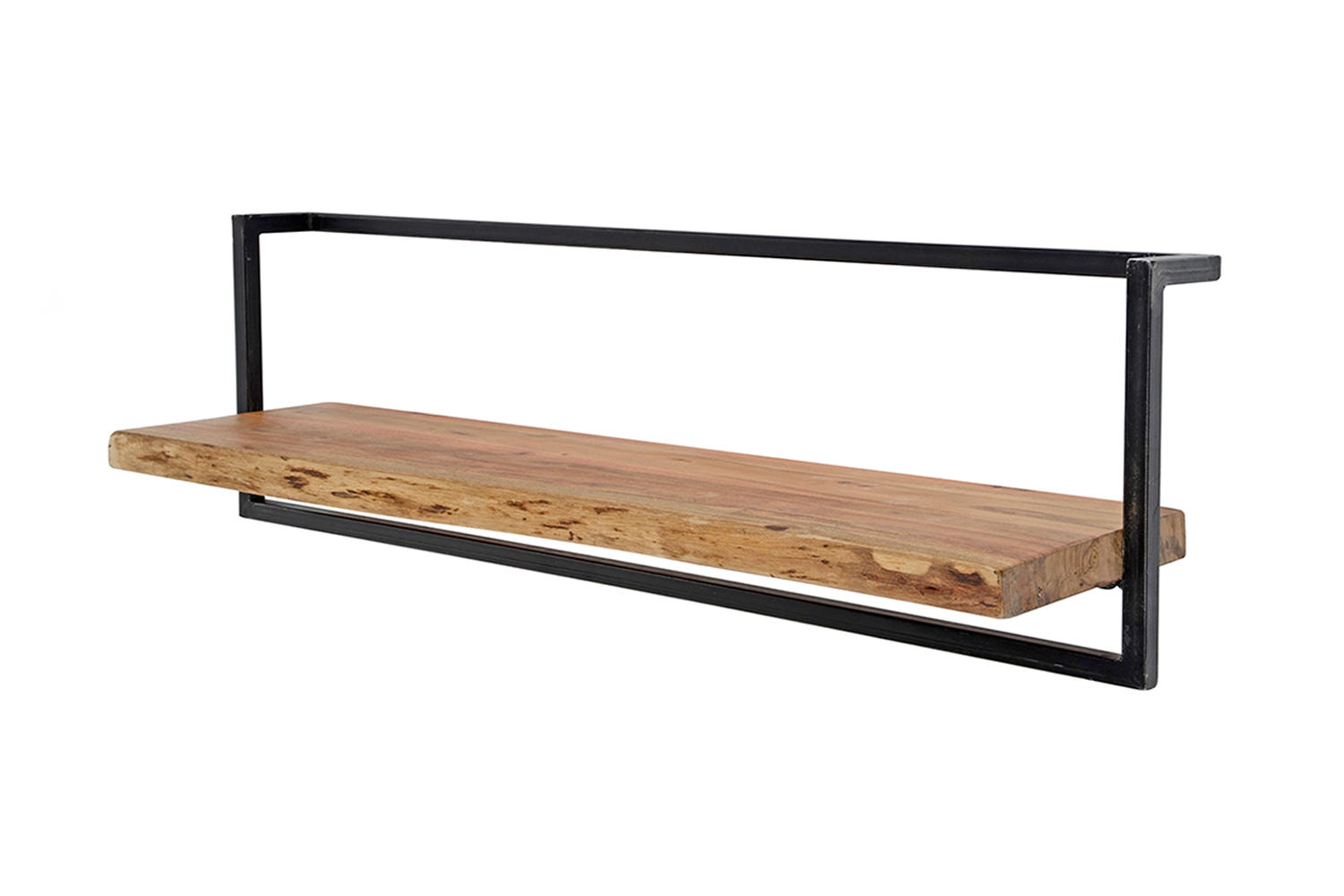 WANDREGAL ERGEA  Holz Akazie - Naturfarben, Holz (100/30/25cm) - KAWOLA