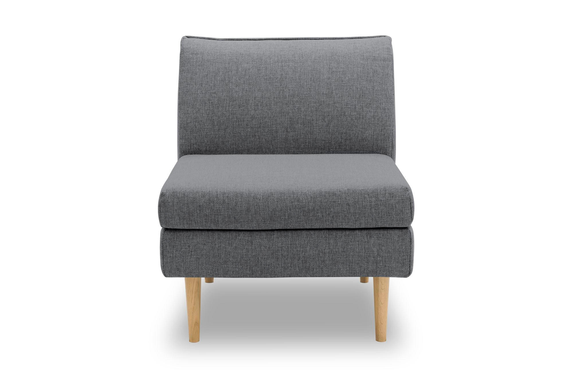 GARTENLOUNGE-SESSEL Braelyn 70x82x82 mit Outdoorbezug in anthrazit - Anthrazit, Kunststoff (82/82/70cm) - 58aufmkessel