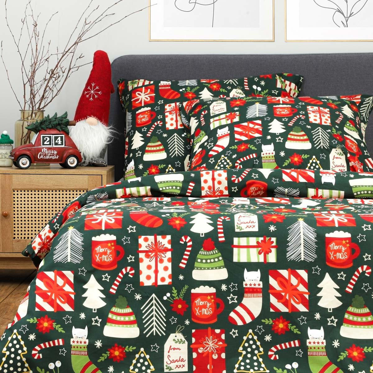 BETTWÄSCHE Sente Baumwolle 220/200 cm - Multicolor, Textil (220/200cm) - Homla