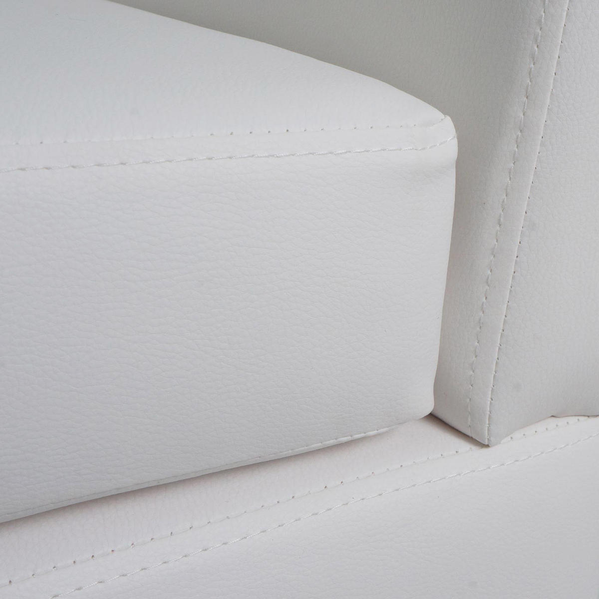 LOUNGE-SESSEL Weiß - Weiß, Textil (72/72/60cm) - MCW