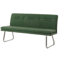 SITZBANK Grün - Grün, Textil (180/93/58cm) - MCW