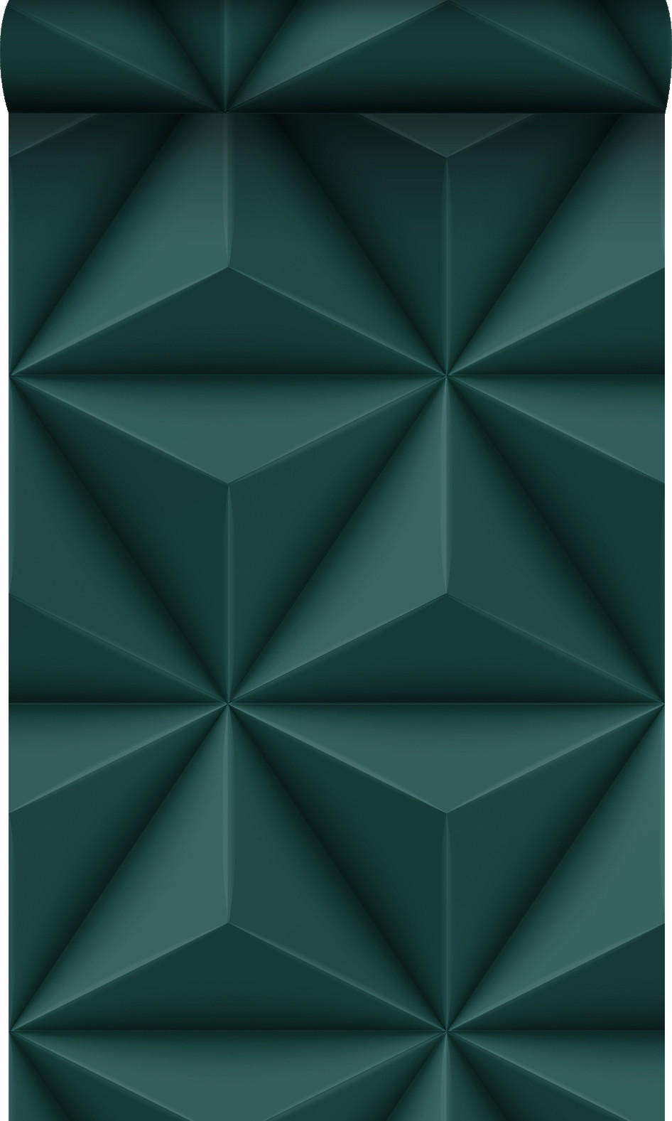TAPETE 3D-Muster 53 cm x 10.05 m - Blau, Papier (53/1000cm) - Origin Wallcoverings