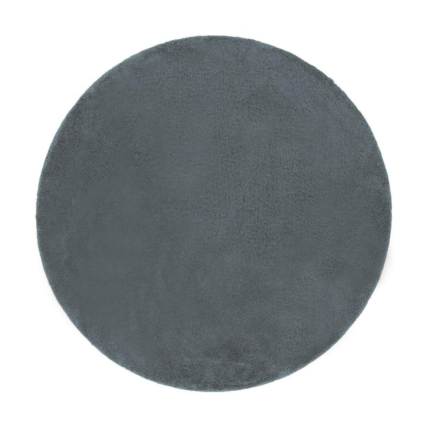 TEPPICH aus Tierhaut grau - Grau, Textil (120/120cm) - AFK Living