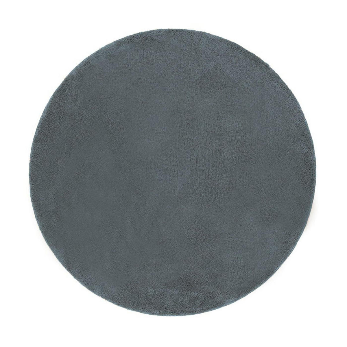 TEPPICH aus Tierhaut grau - Grau, Textil (120/120cm) - AFK Living