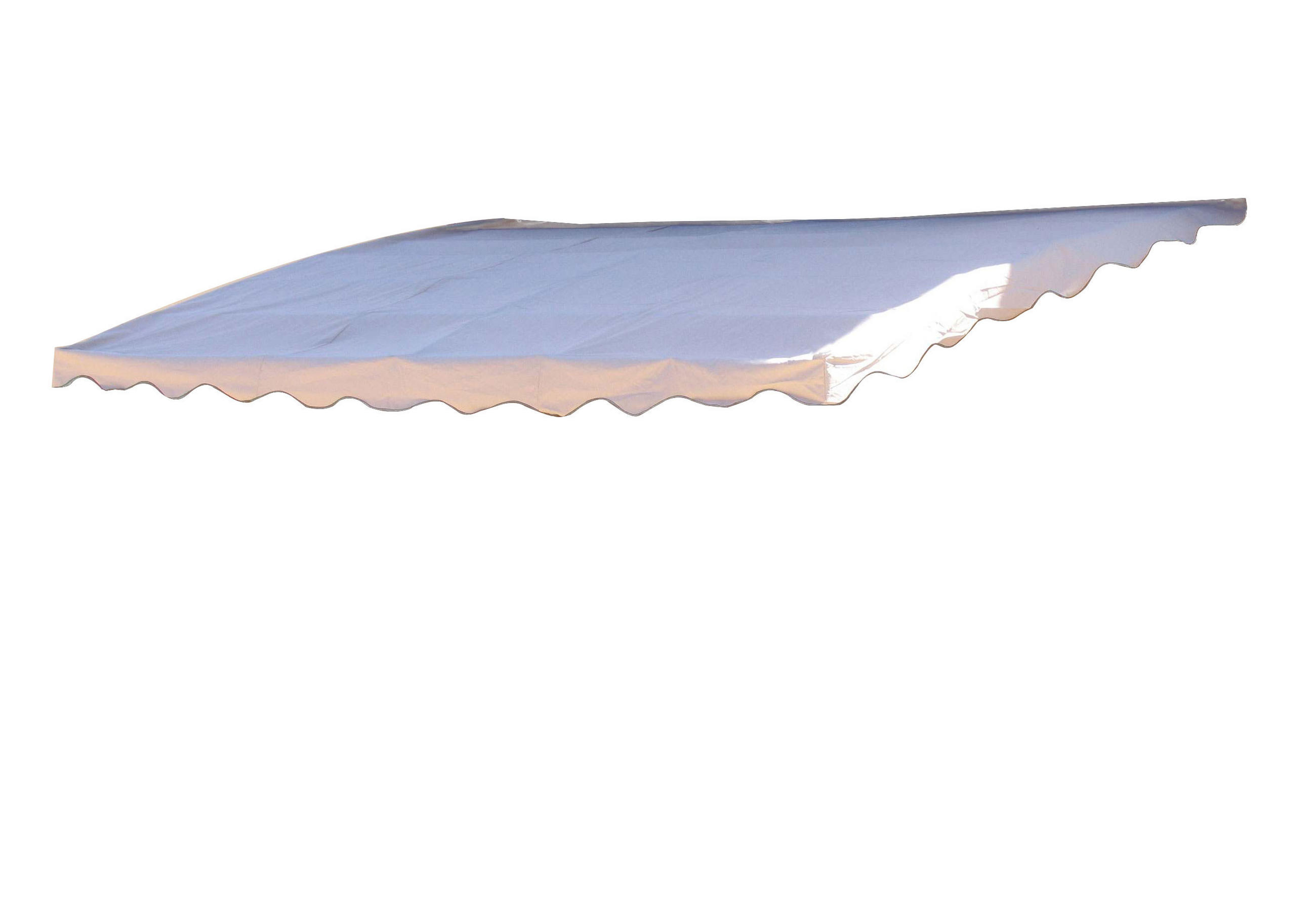 ERSATZDACH Anbaupergola Mallorca Sand - Beige, Textil (400/1/300cm) - QUICK STAR