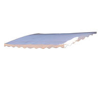 ERSATZDACH Anbaupergola Mallorca Sand - Beige, Textil (400/1/300cm) - QUICK STAR