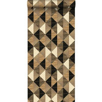 XXL-VLIESTAPETE 3D Grasmuster 50 x 900 cm - Braun, Papier (50/900cm) - Origin Wallcoverings
