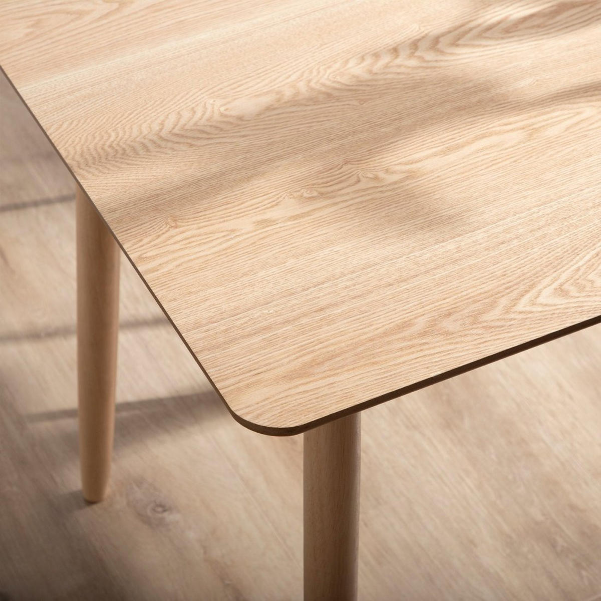 ESSTISCH Ada Natürlich 120 cm x 75 cm - Naturfarben, Holzwerkstoff (75/120/75cm) - Klast Home