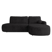COLTAR Loridu O Premium, Dreapta - negru, material plastic/material textil (174/274cm) - MIRJAN24